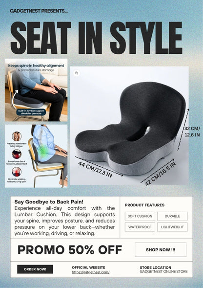 SpineEase Cushion