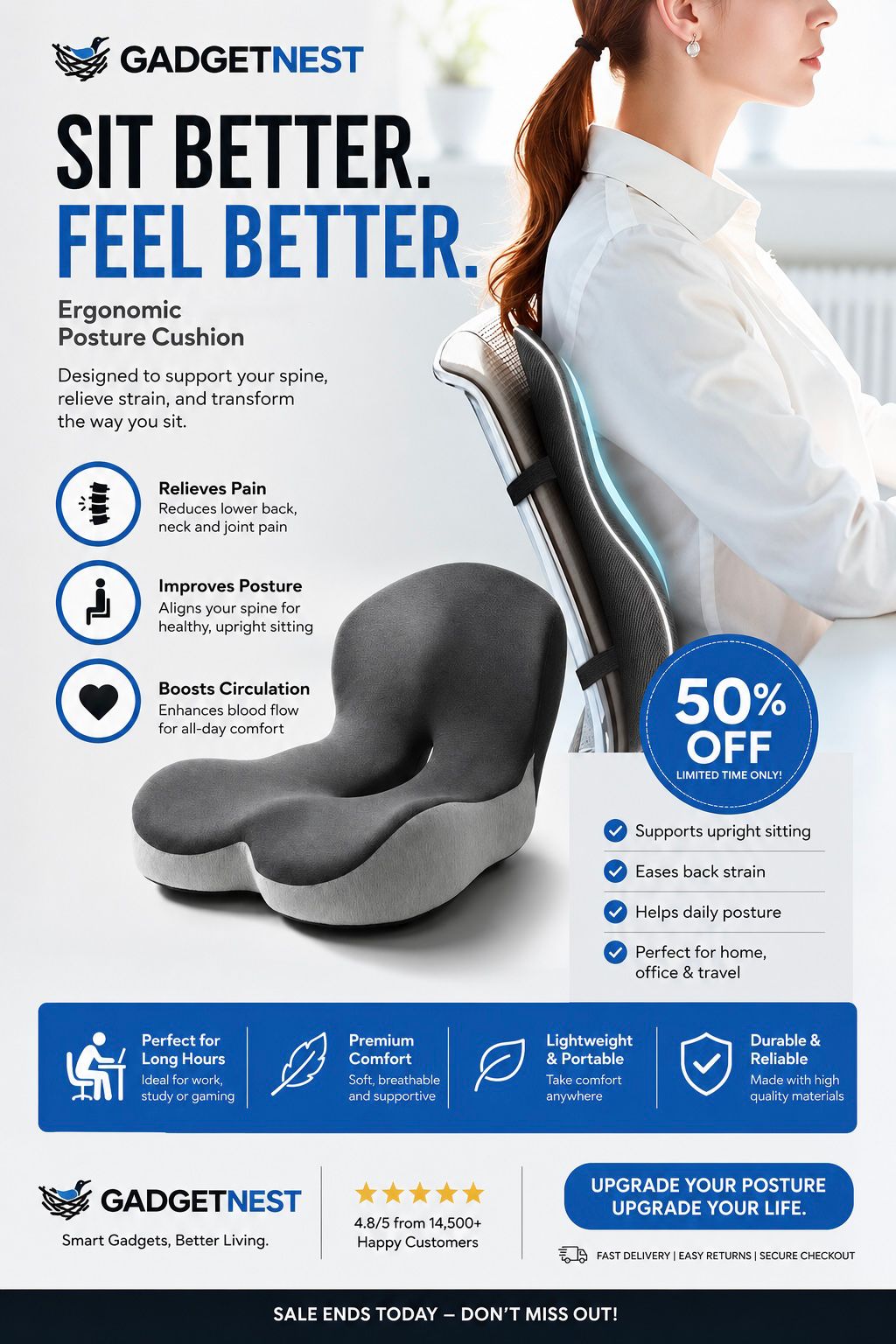 SpineEase Cushion